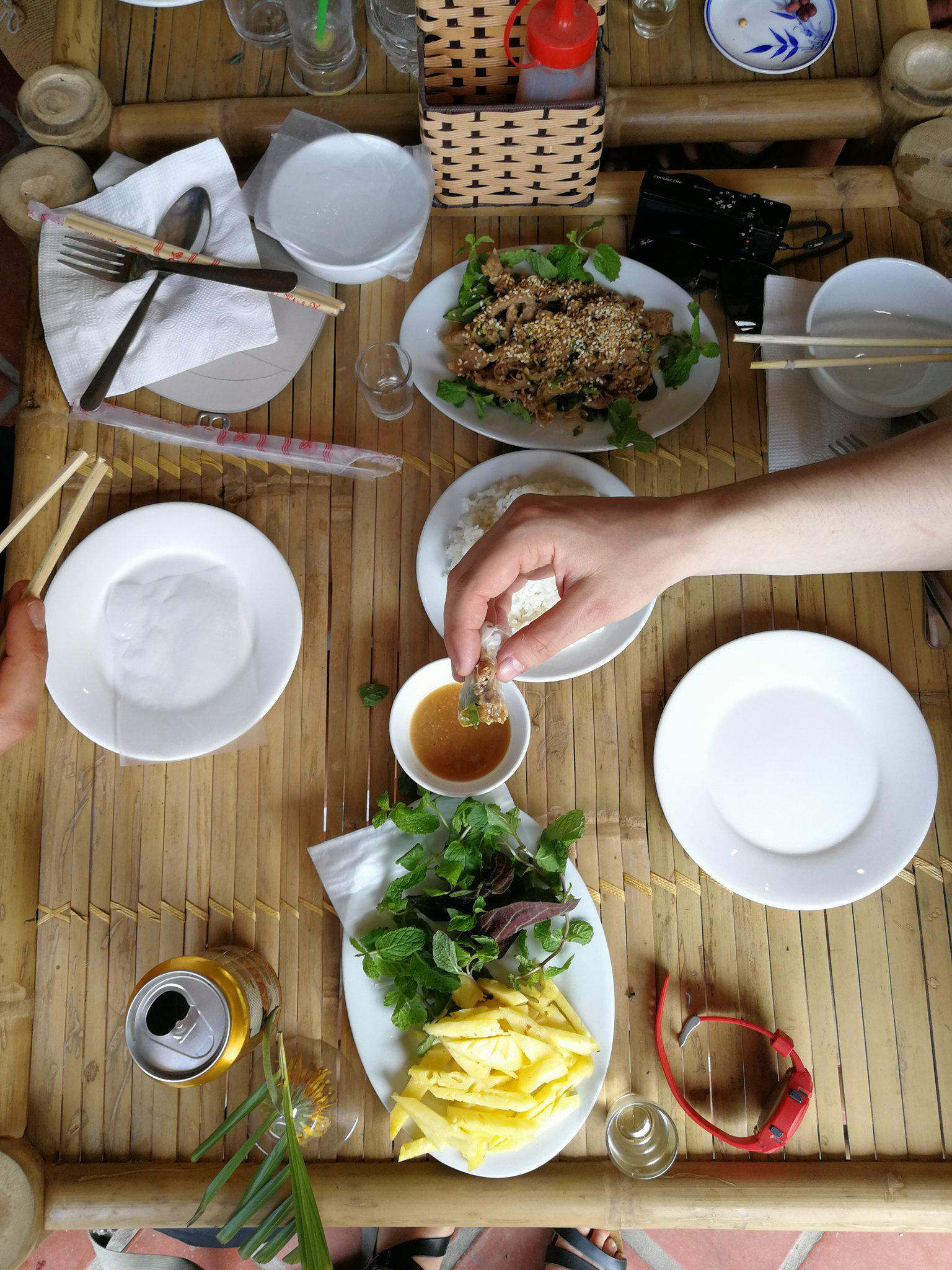 chevre grillé plat vietnamien voyage