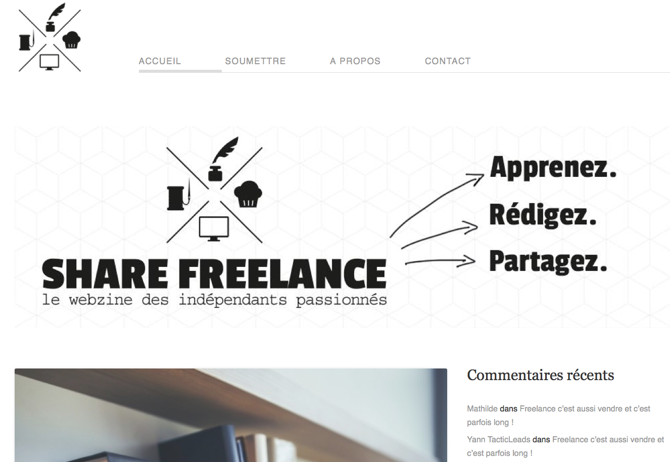 share freelance un blog communautaire qui encourage