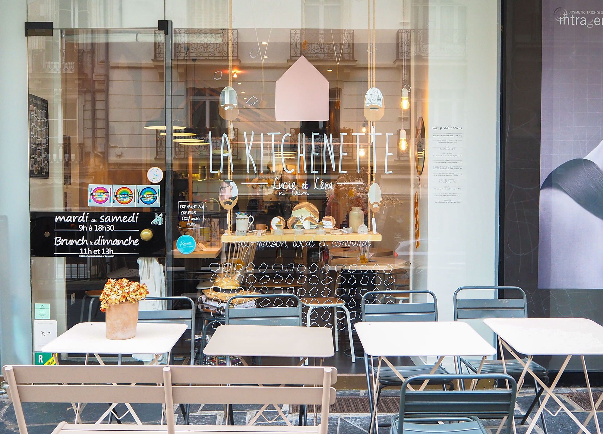 La kitchenette - coffee shop et restaurant bonne adresse rennes