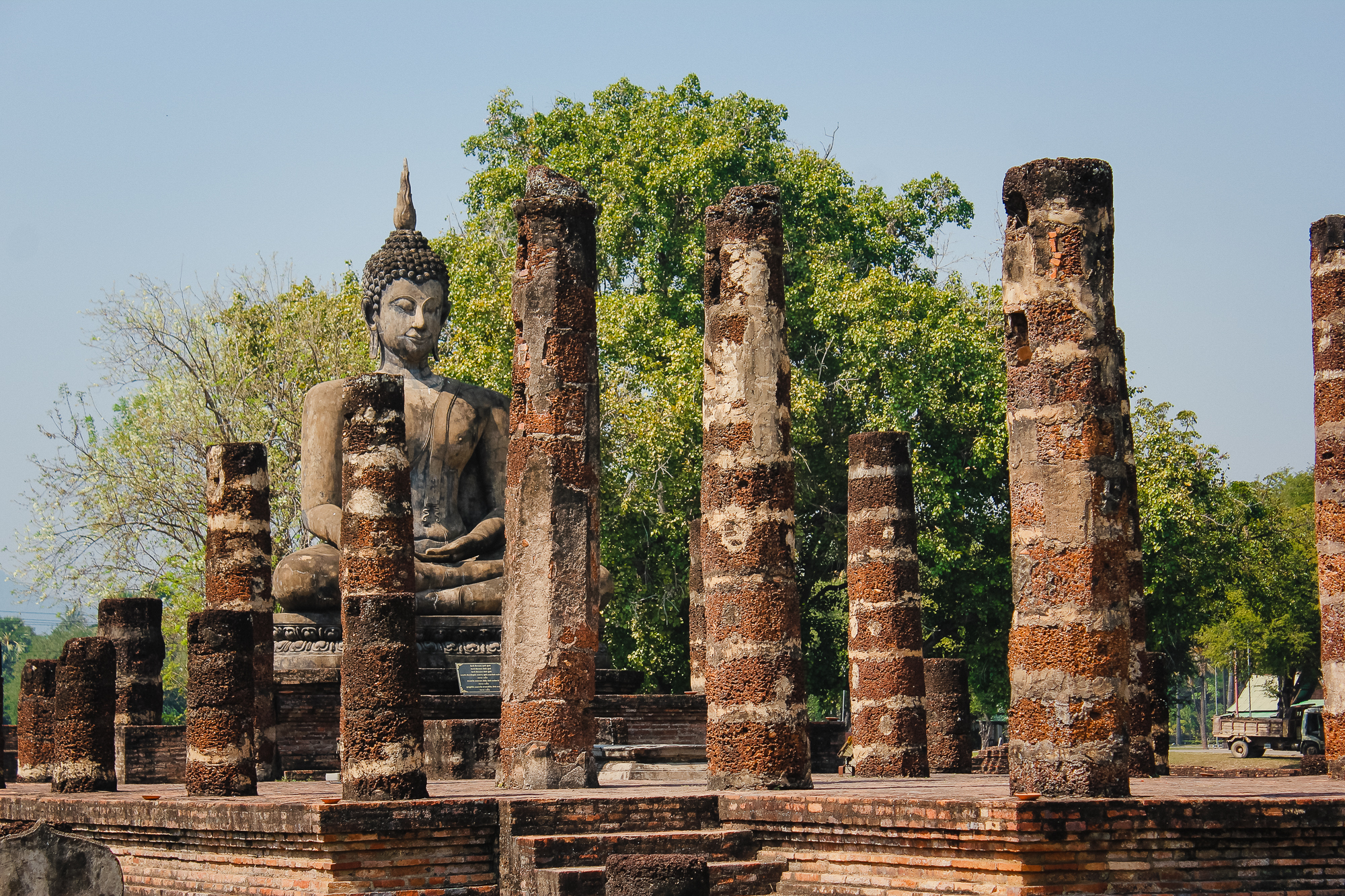 Bouddha, centre historique Sukhothai