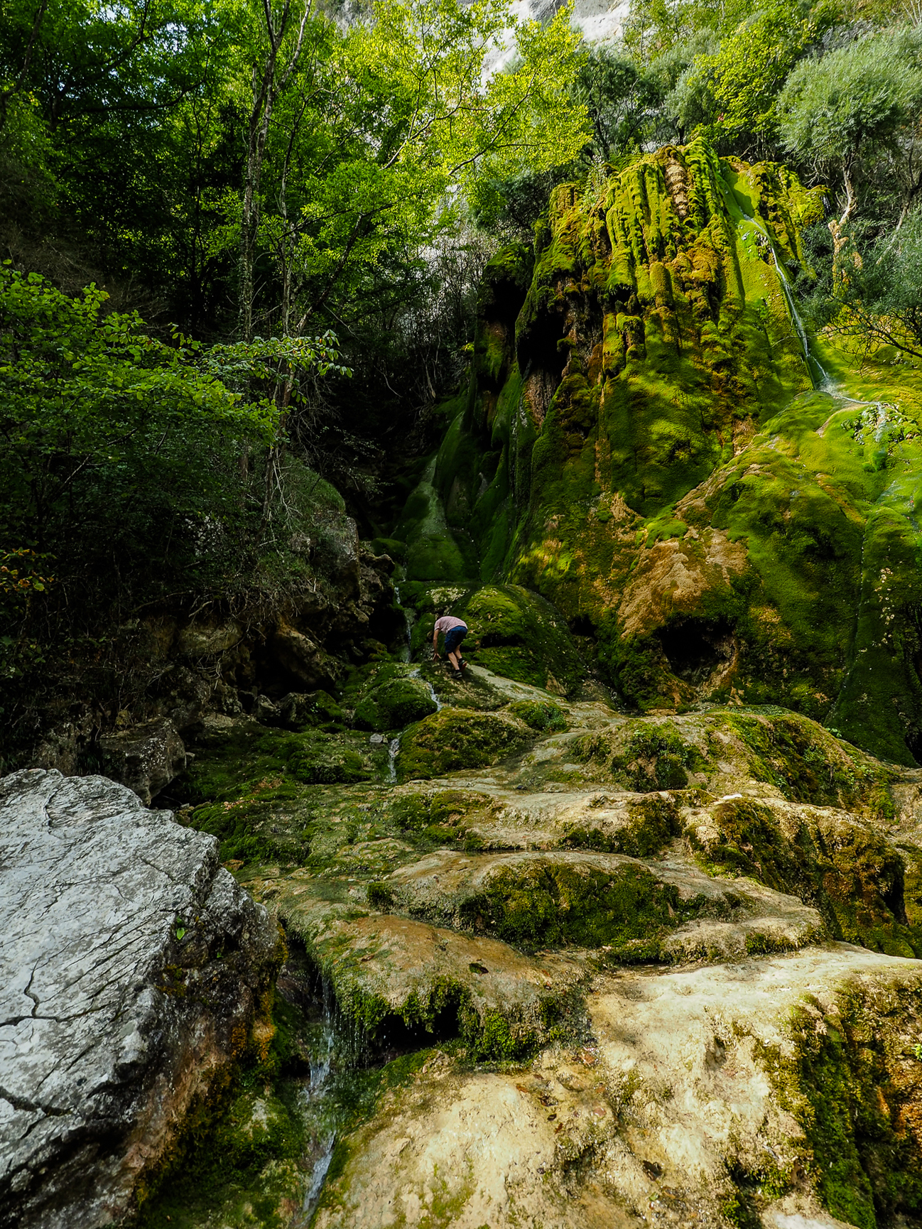 voyager dans la drôme et l'isère -cascade verte echevis blog voyage